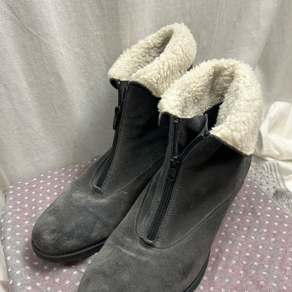 Bos. & Co. womens Bellin Snow Boot in Dark Grey 40 - Picture 8 of 12